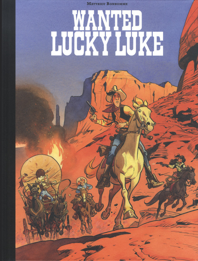 Couverture de l'album Lucky Luke Wanted Lucky Luke
