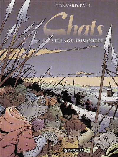 Couverture de l'album Chats Tome 4 Le village immortel