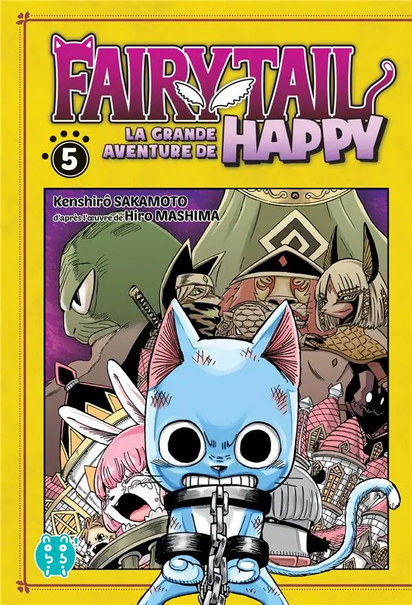 Couverture de l'album Fairy Tail - La grande aventure de Happy 5