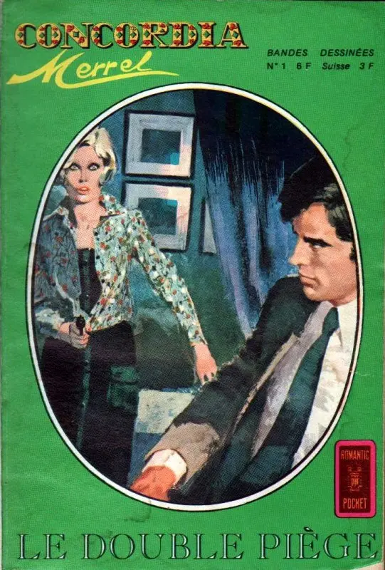 Couverture de l'album Concordia Merrel Tome 1 Le double piège
