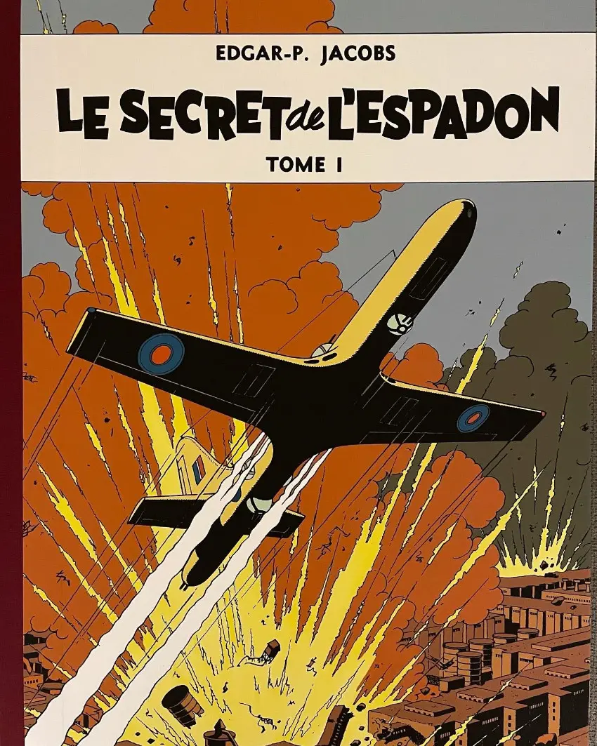 Couverture de l'album Blake et Mortimer Tome 1 Le Secret de l'Espadon T1