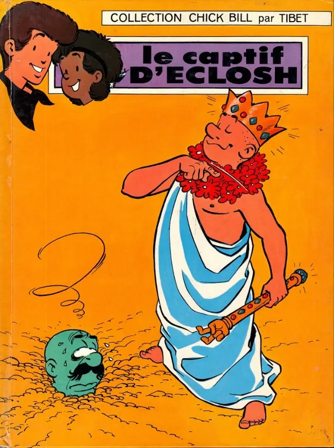 Couverture de l'album Chick Bill Tome 10 Le captif d'Eclosh