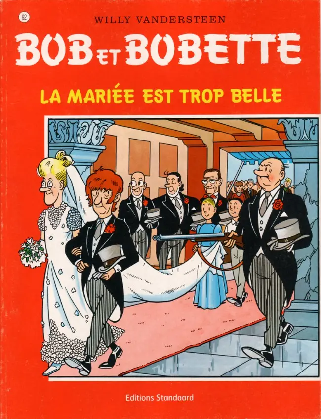Couverture de l'album Bob et Bobette Tome 92 La mariée est trop belle