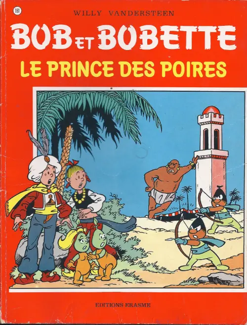 Couverture de l'album Bob et Bobette Tome 181 Le prince des poires