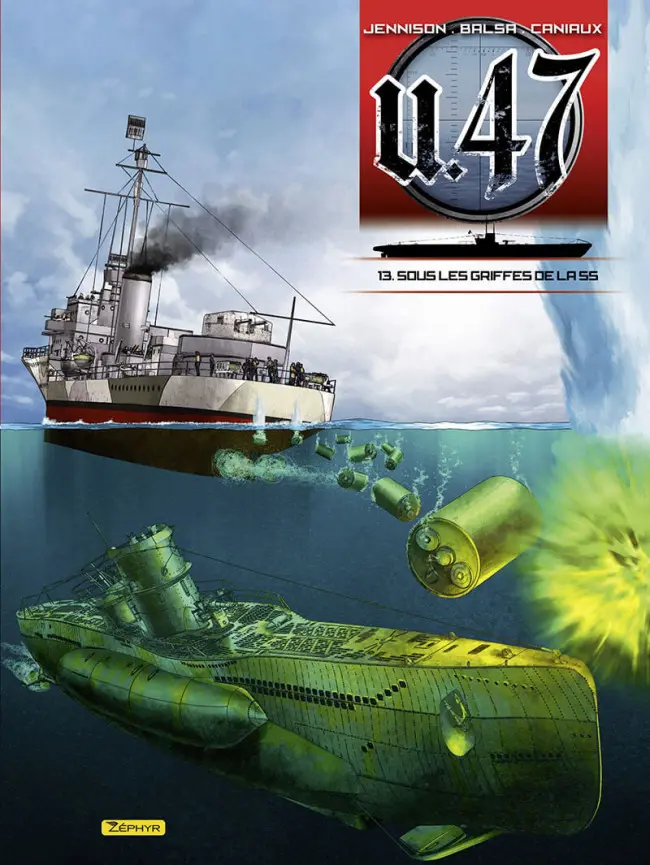 Couverture de l'album U.47 Tome 13 Sous les griffes de la SS
