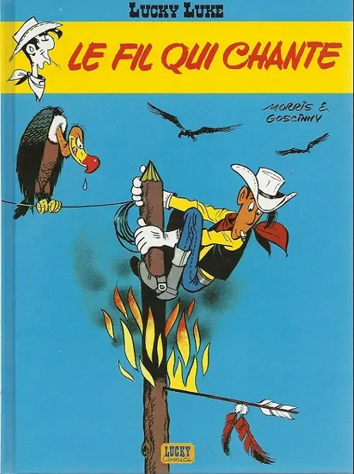 Couverture de l'album Lucky Luke Tome 46 Le Fil qui chante