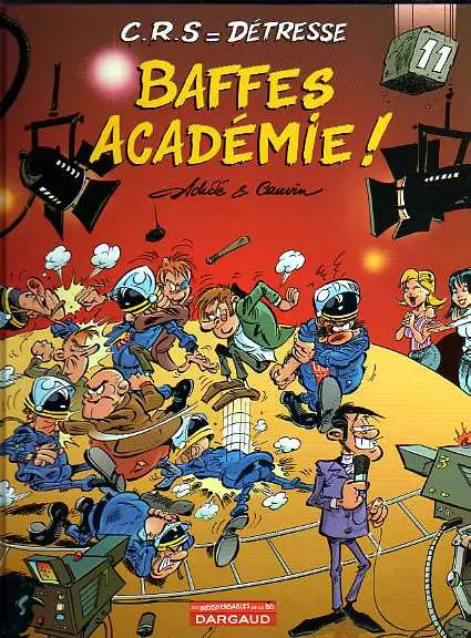 Couverture de l'album CRS = Détresse Tome 11 Baffes académie !