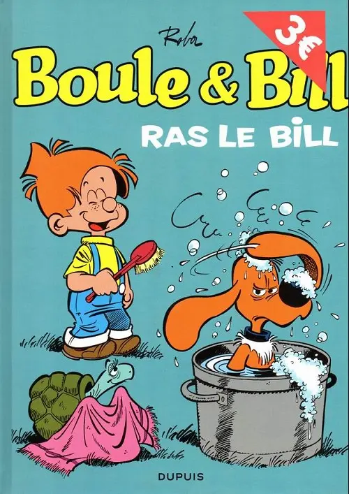 Couverture de l'album Boule & Bill Tome 19 Ras le Bill !