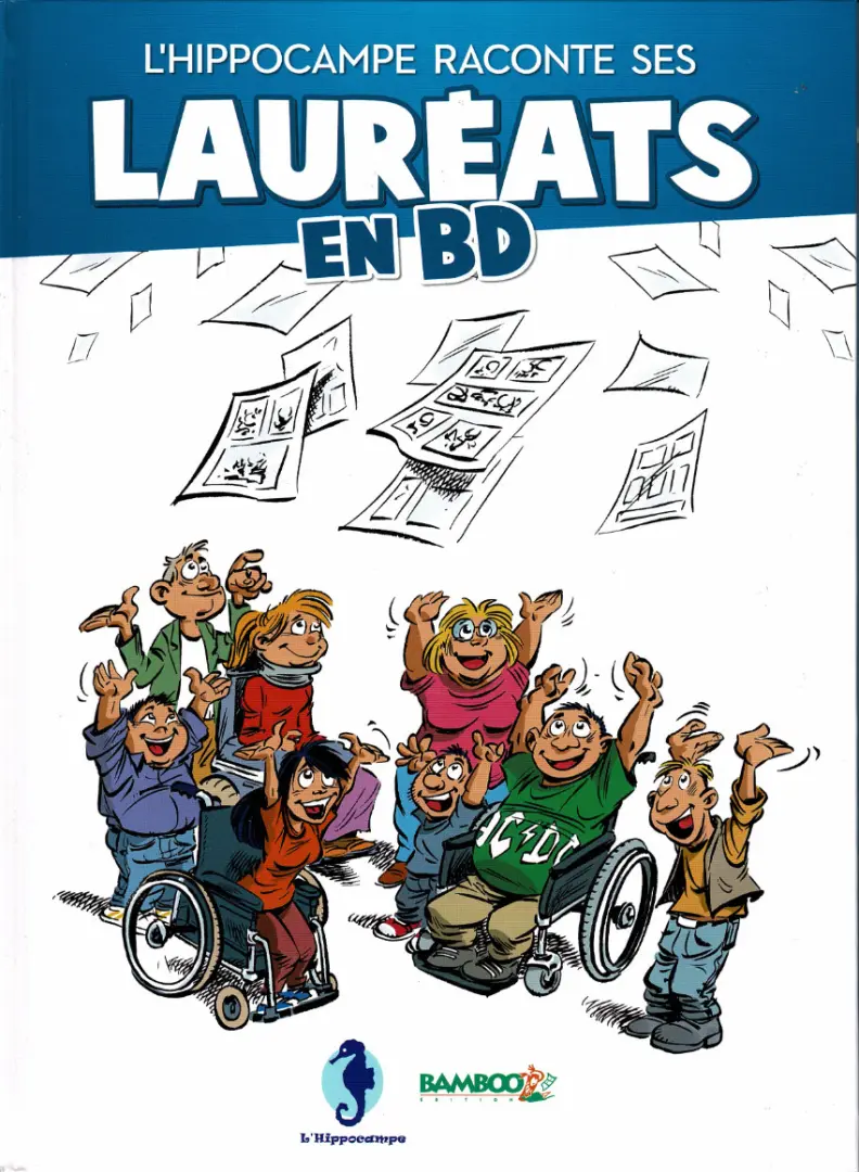 Couverture de l'album L'Hippocampe raconte ses lauréats en BD