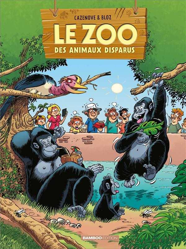 Couverture de l'album Le zoo des animaux disparus Tome 4