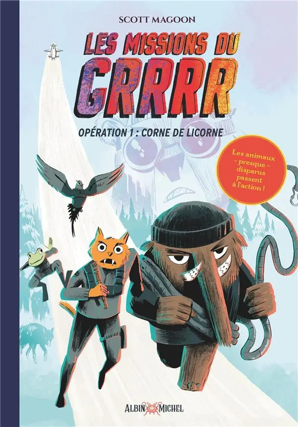 Couverture de l'album Les missions du GRRRR Opération 1 Corne de licorne