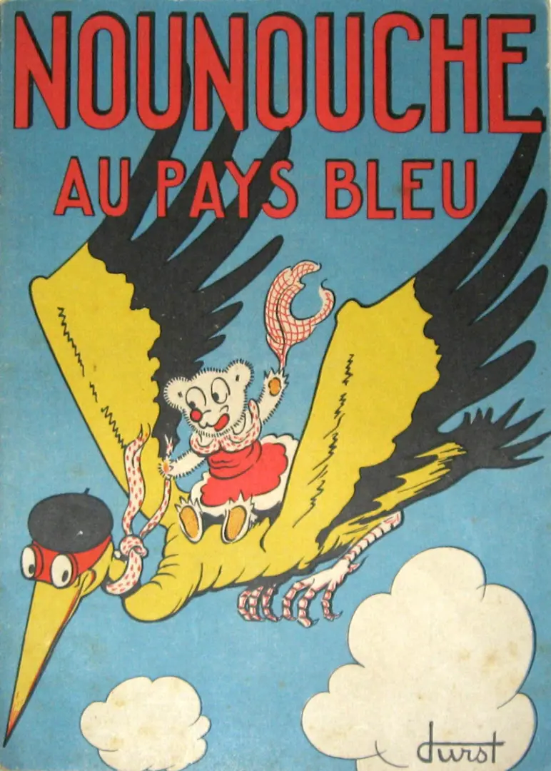 Couverture de l'album Nounouche Tome 3 Nounouche au pays bleu