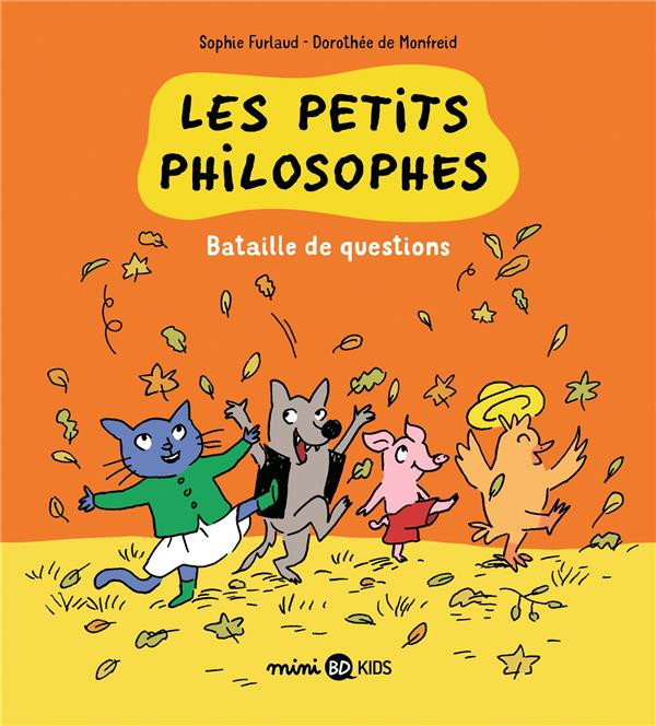 Couverture de l'album Les petits philosophes 5 Bataille de questions