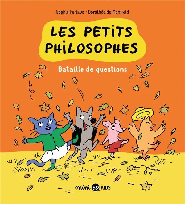 Couverture de l'album Les petits philosophes 5 Bataille de questions