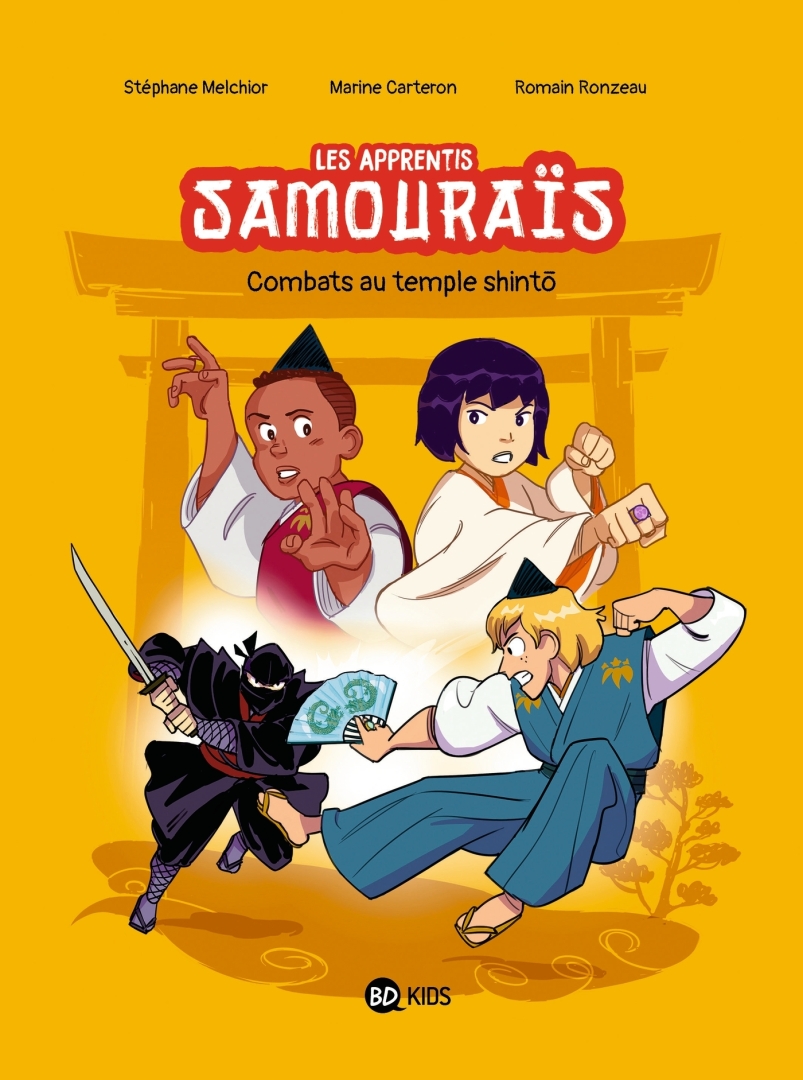 Couverture de l'album Les apprentis samouraïs 2 Combats au temple Shintô