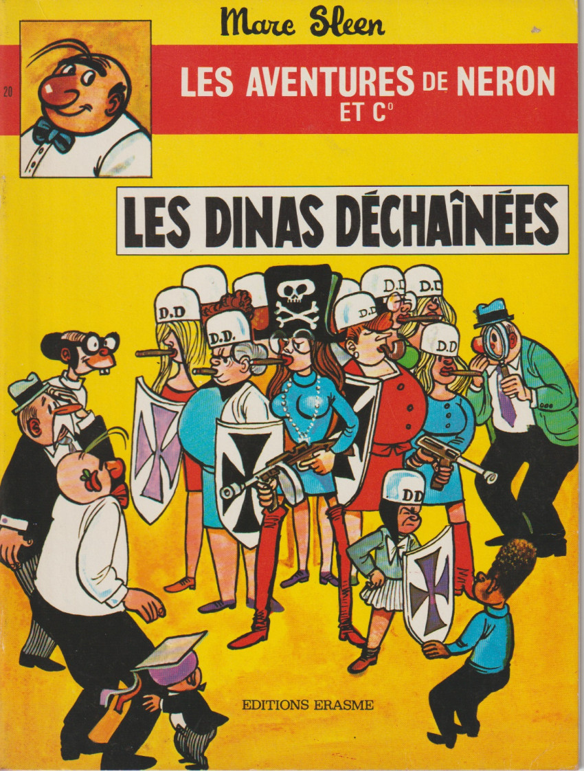 Couverture de l'album Les Aventures de Néron et Co Tome 20 les dinas déchaînées