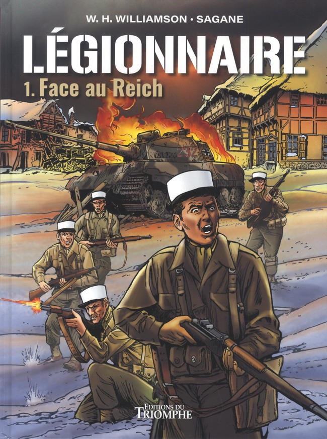 Couverture de l'album Légionnaire 1 Face au Reich
