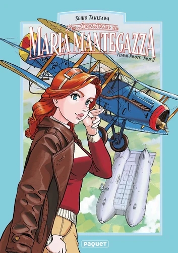 Couverture de l'album Maria Mantegazza, femme pilote 2