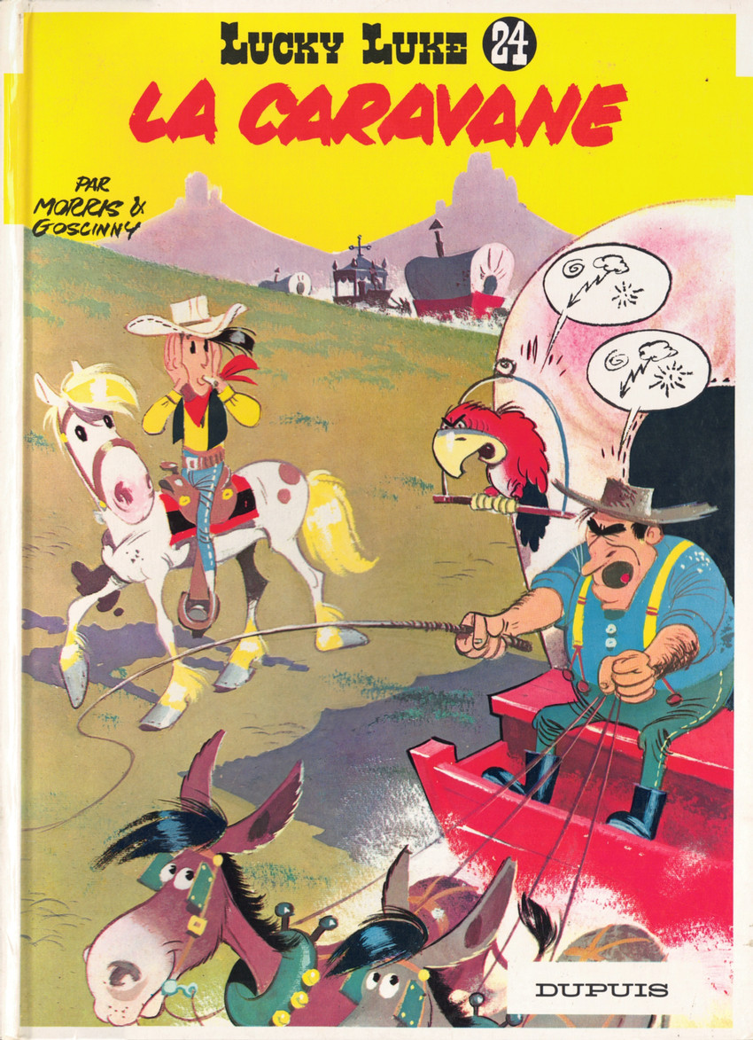 Couverture de l'album Lucky Luke Tome 24 La caravane