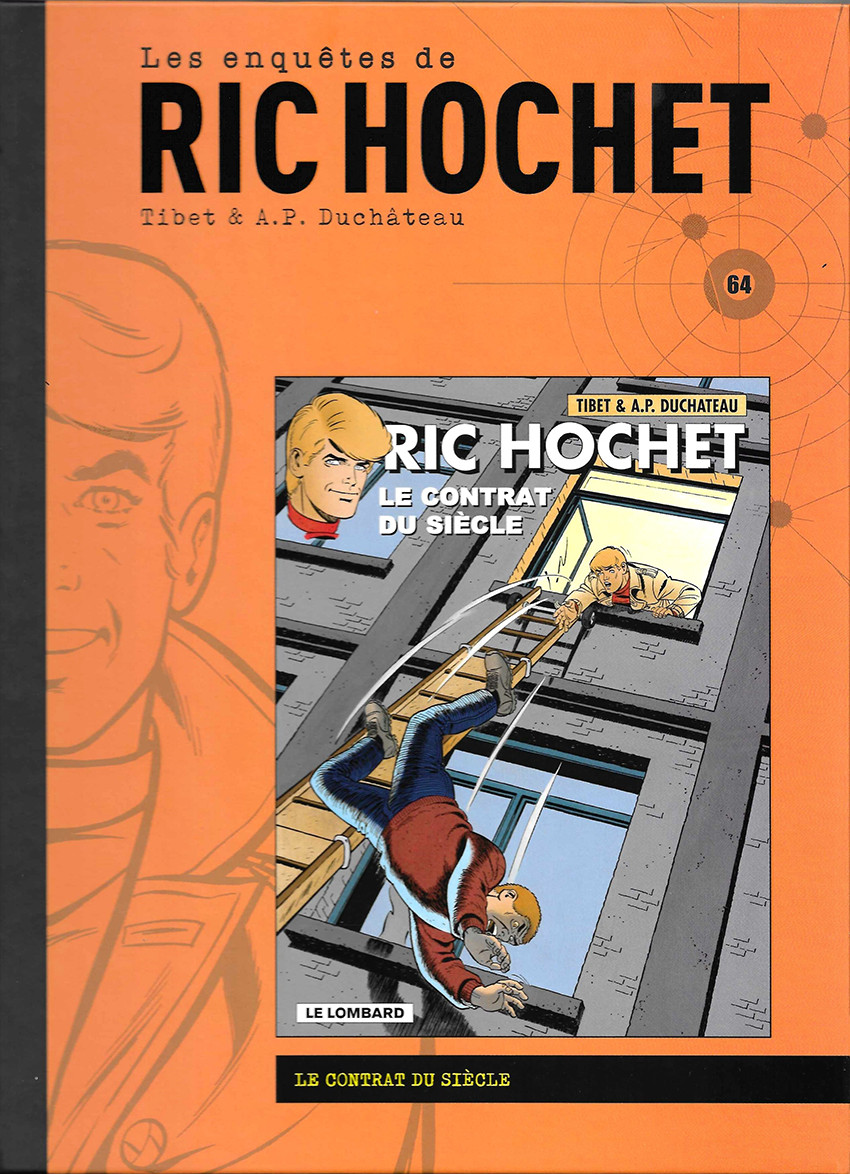 Couverture de l'album Les enquêtes de Ric Hochet Tome 64 Le contrat du siècle