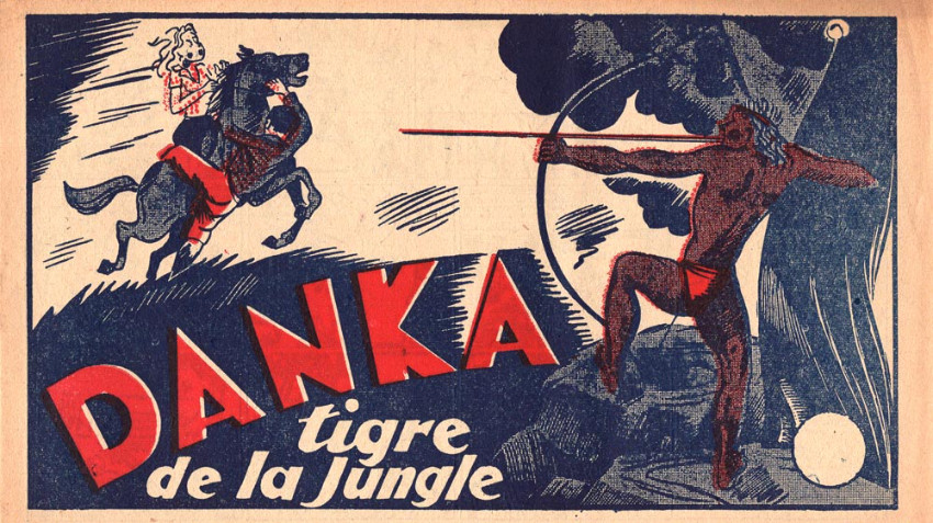 Couverture de l'album Danka tigre de la jungle