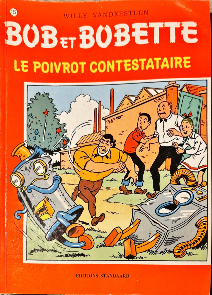 Couverture de l'album Bob et Bobette Tome 165 Le poivrot contestataire