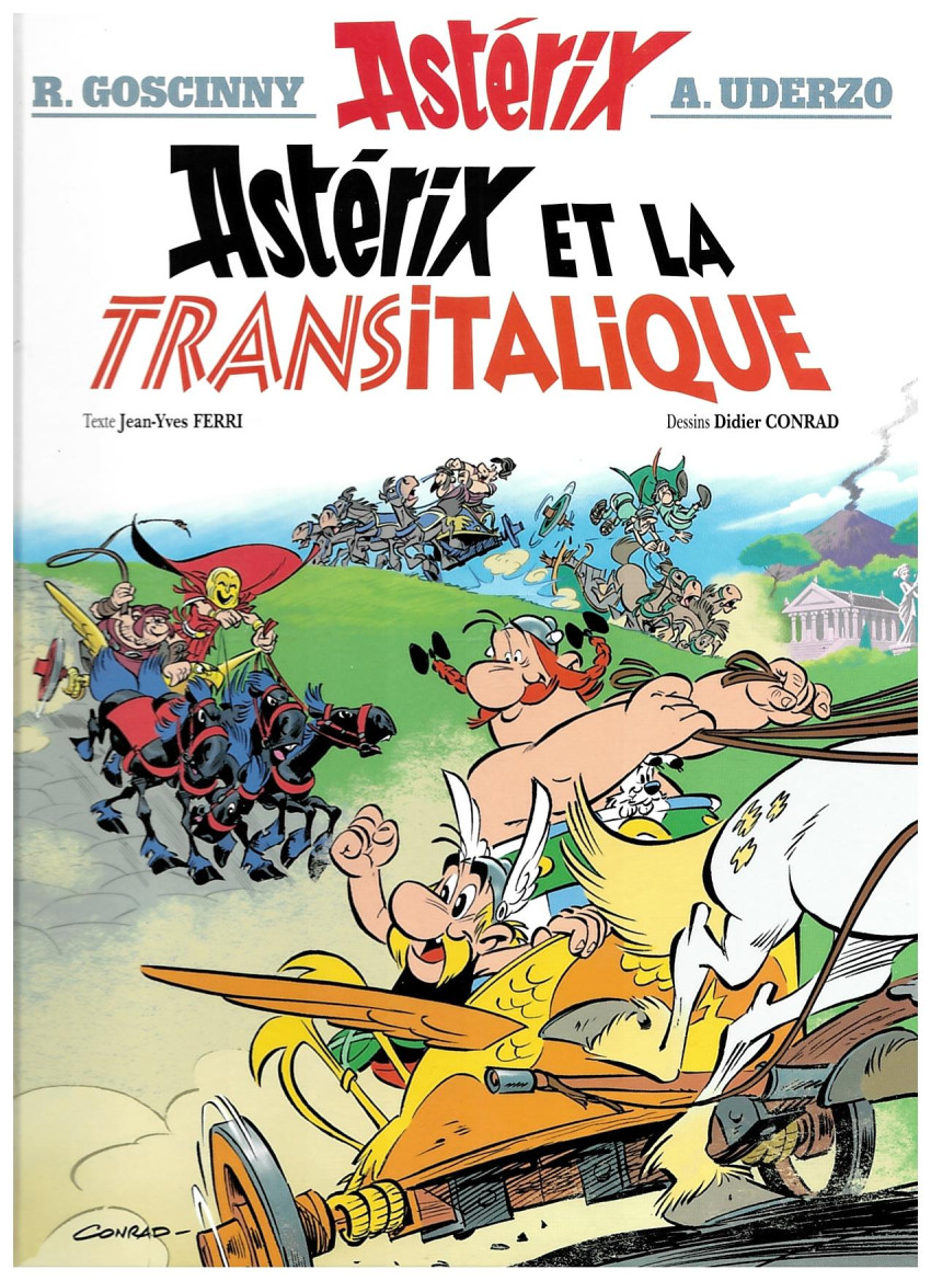 Couverture de l'album Astérix Tome 37 Astérix et la transitalique