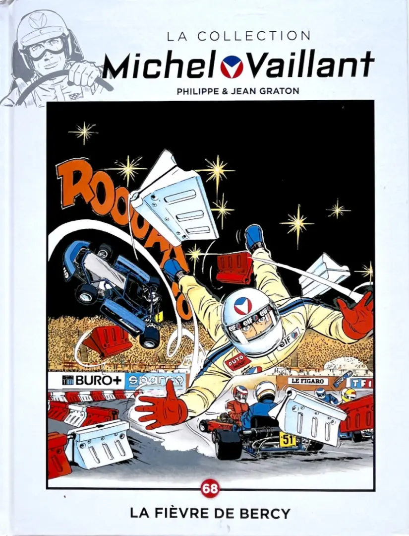 Couverture de l'album Michel Vaillant La Collection 68 La fièvre de Bercy