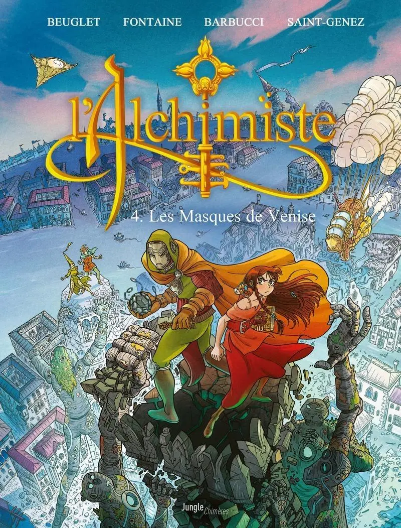 Couverture de l'album L'Alchimiste 4 Les Masques de Venise