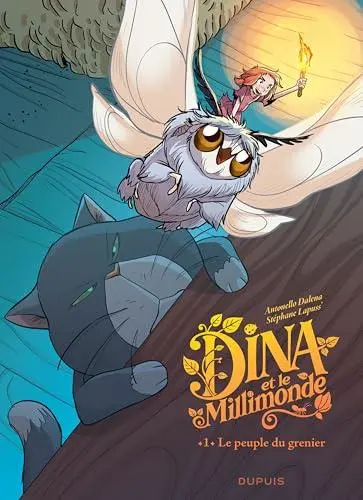 Couverture de l'album Dina et le millimonde 1 Le peuple du grenier
