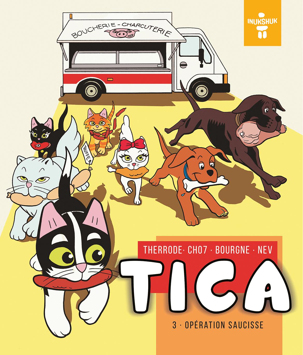 Couverture de l'album Tica 3 Opération saucisse