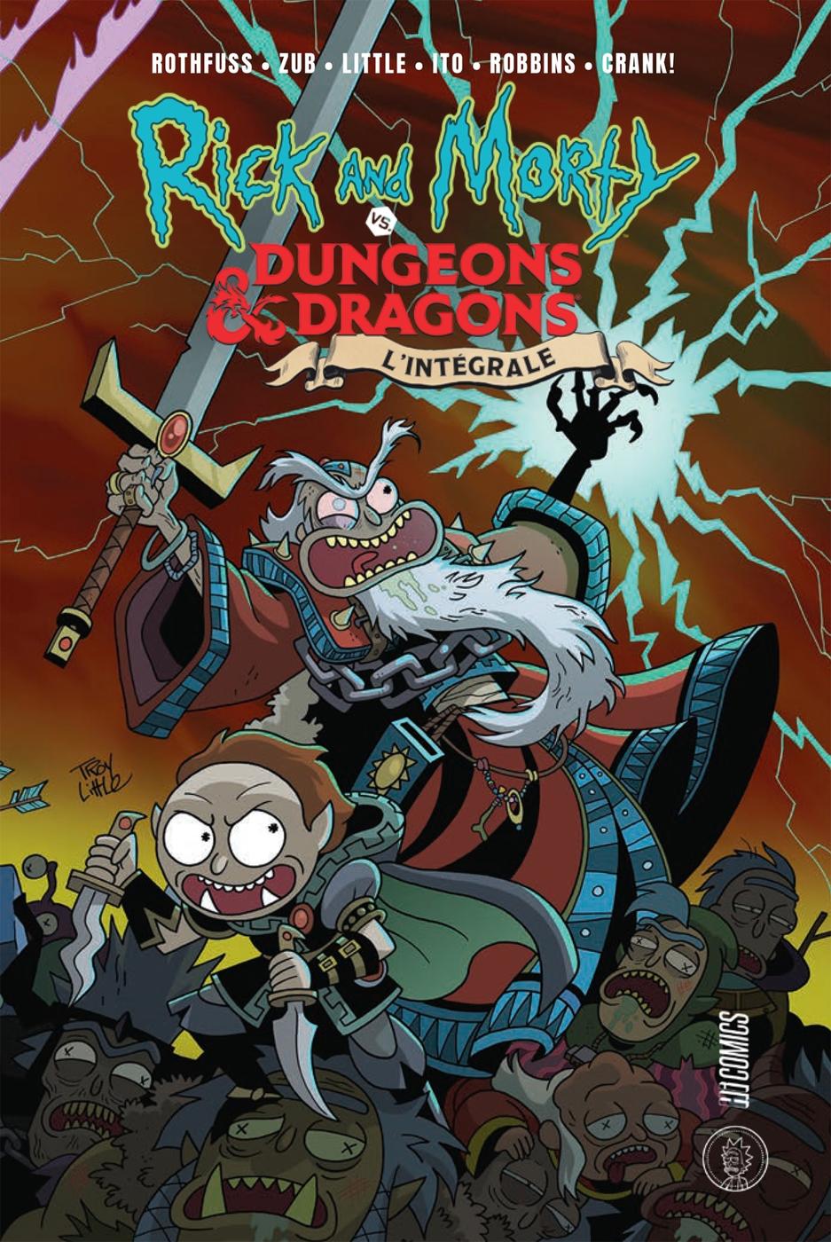 Couverture de l'album Rick and Morty vs. Dungeons & Dragons L'intégrale