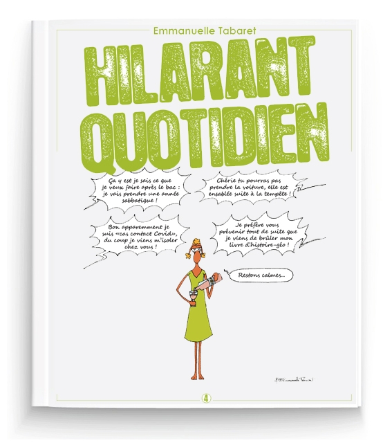 Couverture de l'album Hilarant quotidien 4 Restons calmes…