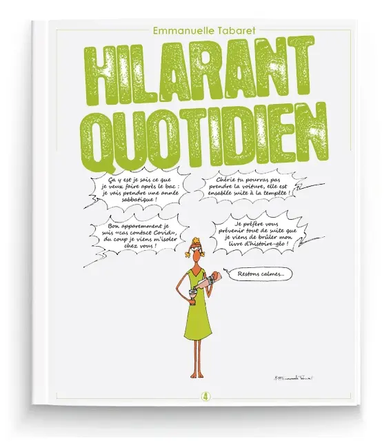 Couverture de l'album Hilarant quotidien 4 Restons calmes…