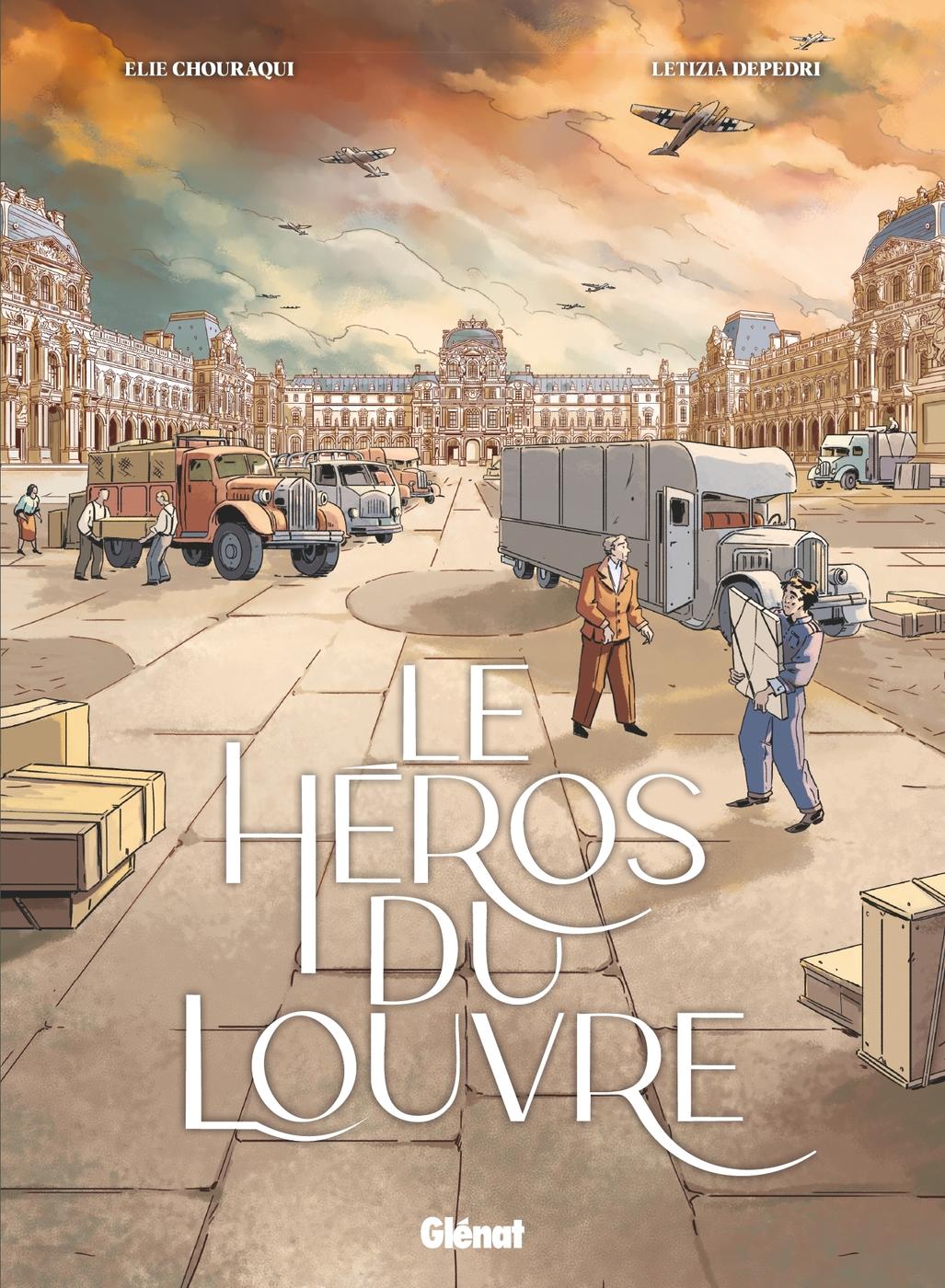 Couverture de l'album Le Héros du Louvre