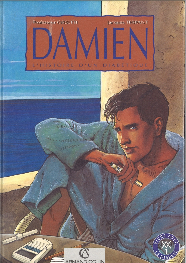 Couverture de l'album Damien L'histoire d'un diabétique