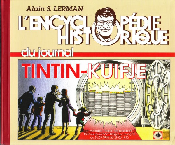 Couverture de l'album L'encyclopédie historique du journal Tintin-Kuifje