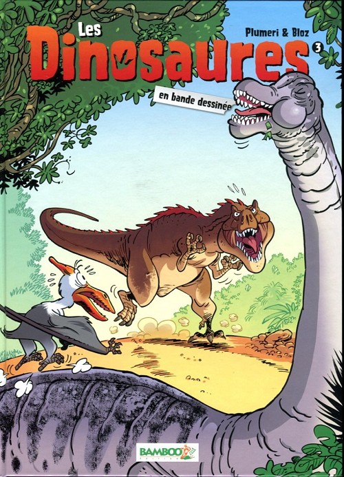 Couverture de l'album Les Dinosaures en BD Tome 3