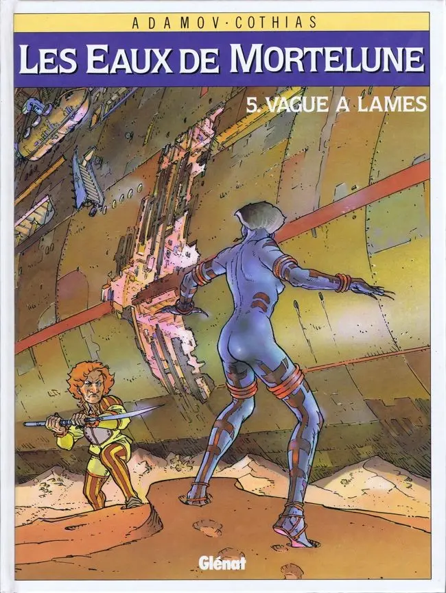 Couverture de l'album Les eaux de Mortelune Tome 5 Vague à lames