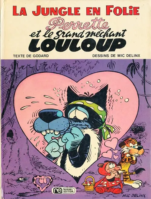 Couverture de l'album La Jungle en folie Tome 5 Perrette et le grand méchant Louloup