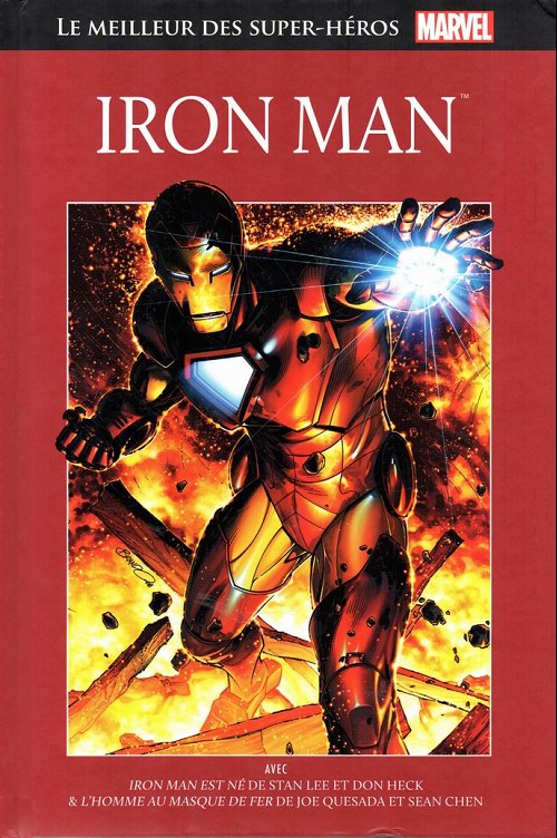 Couverture de l'album Le meilleur des Super-Héros Marvel Tome 6 Iron Man