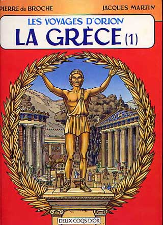 Couverture de l'album Les voyages d'Orion Tome 1 La Grèce (1)