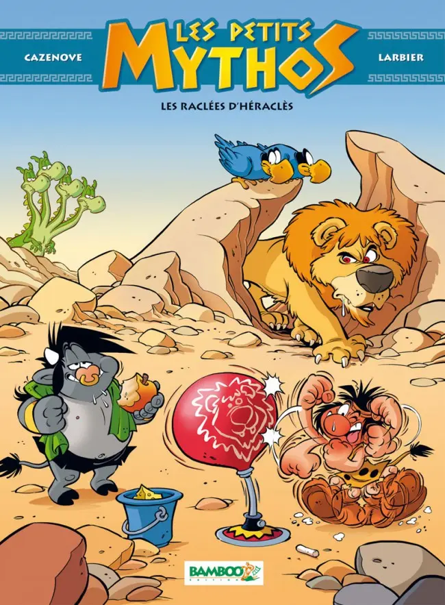 Couverture de l'album Les Petits Mythos Tome 7 Les raclées d'Héraclès
