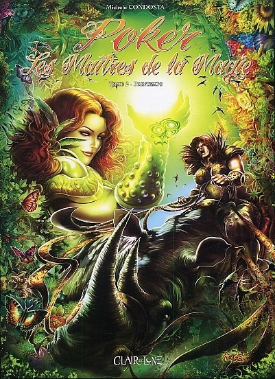 Couverture de l'album Poker les maîtres de la magie Tome 2 Printemps