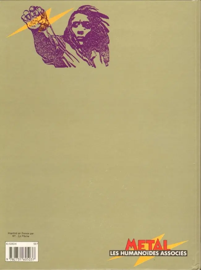 Verso de l'album La saga de Vam Tome 2 L'enfant d'argile