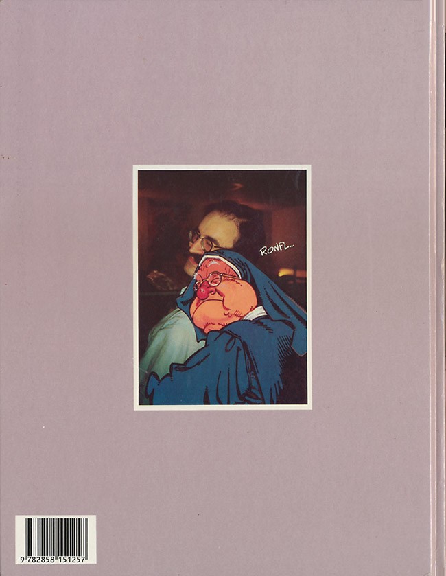 Verso de l'album Sœur Marie-Thérèse des Batignolles Tome 1