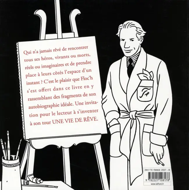 Verso de l'album Une vie de rêve Fragments d'une autobiographie idéale