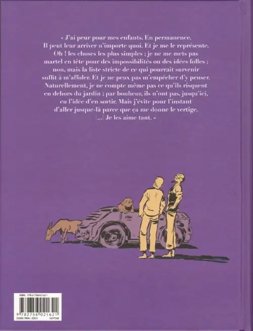 Verso de l'album L'Arrache-cœur