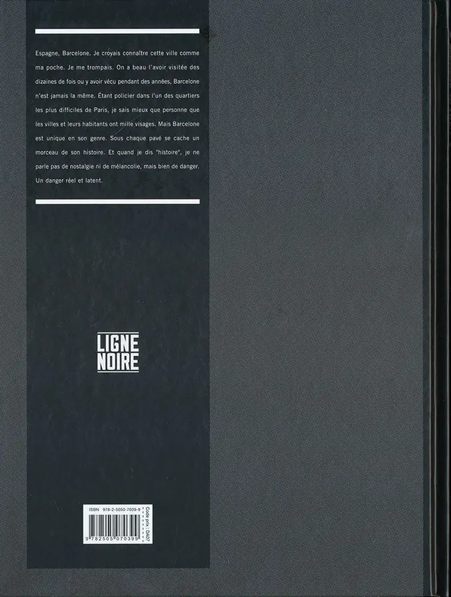 Verso de l'album L'Art de mourir