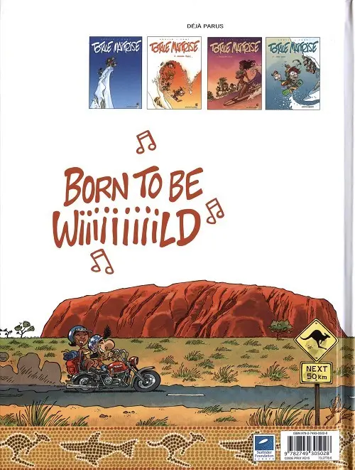 Verso de l'album Totale maîtrise Tome 5 Australia baby !!!